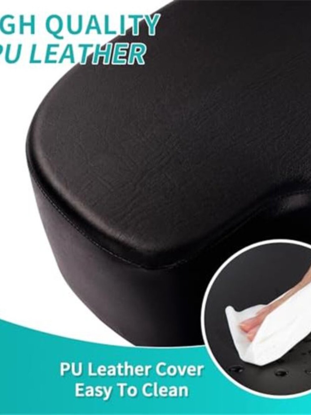 Memory Foam Seat Cushion 4 Inch Thick Coccyx Cushion Office Chair Back Pain - Picture 6 of 6